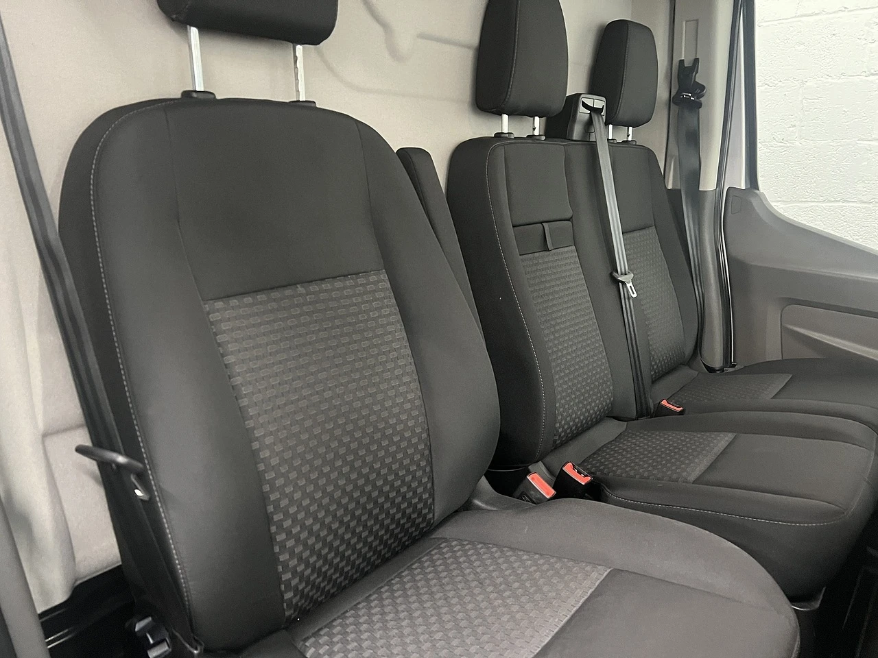 2025 Ford Transit High Roof Panel Van — cab interior