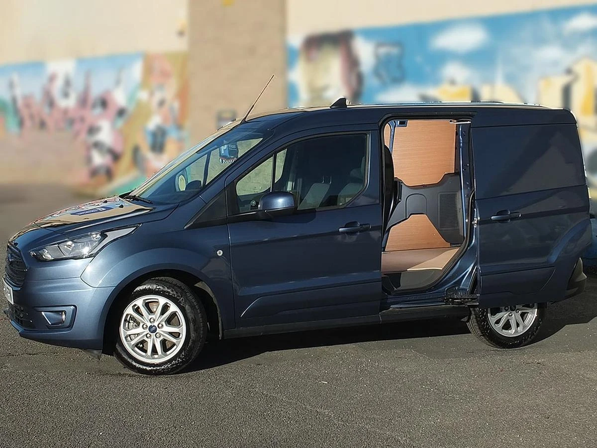2024 Ford Transit Connect Panel Van — front three-quarter view