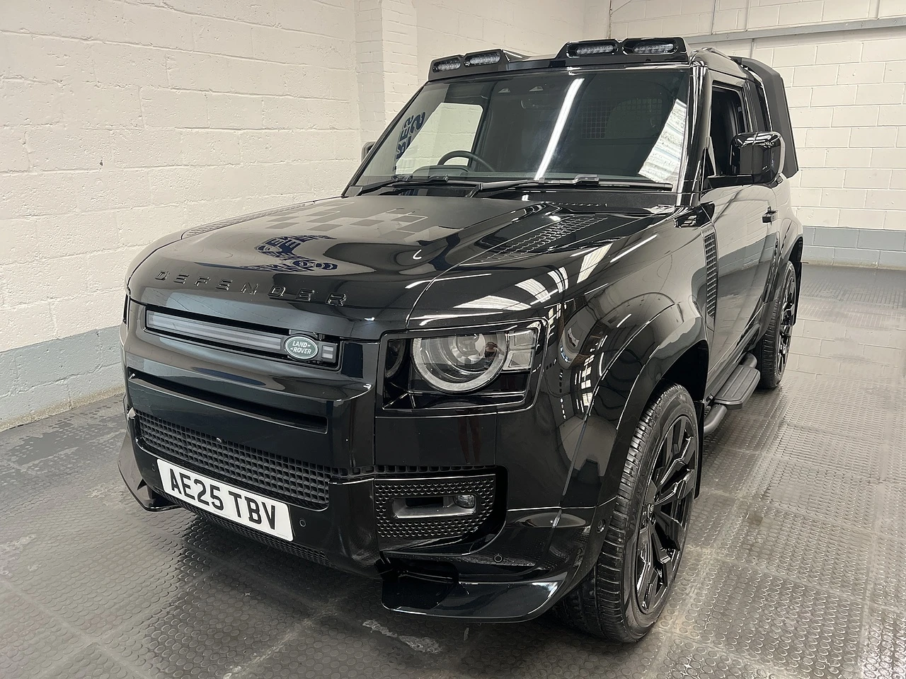 2025 Land Rover Defender 90 Panel Van — front three-quarter view