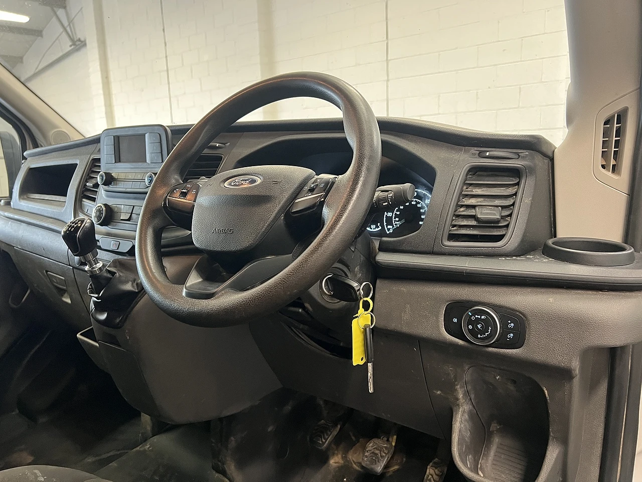 2023 Ford Transit Double Cab Tipper Van — cab interior