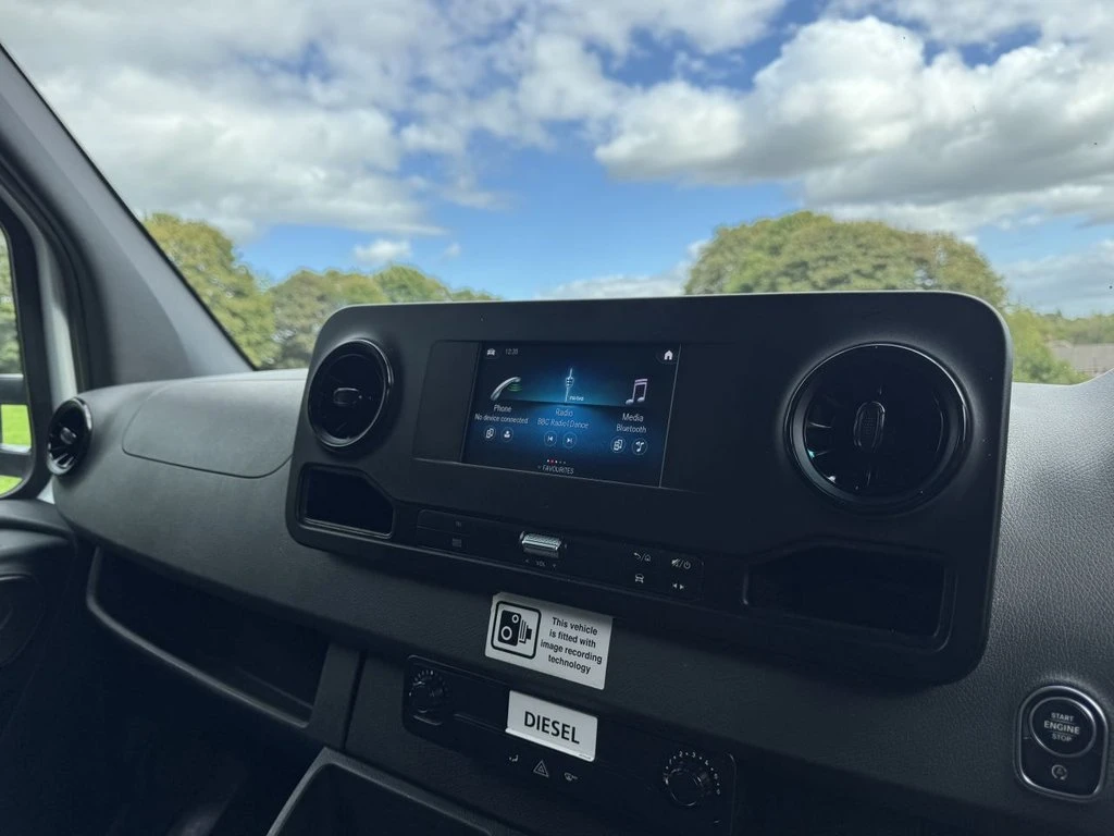 2020 Mercedes-Benz Sprinter CurtainSider Van — cab interior