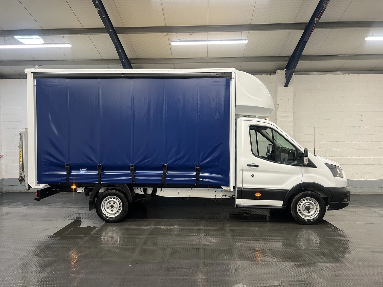 2022 Ford Transit CurtainSider Van — side view
