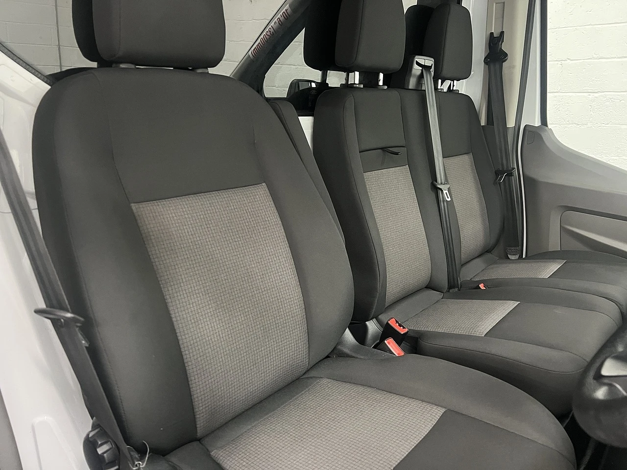 2023 Ford Transit CurtainSider Van — cab interior