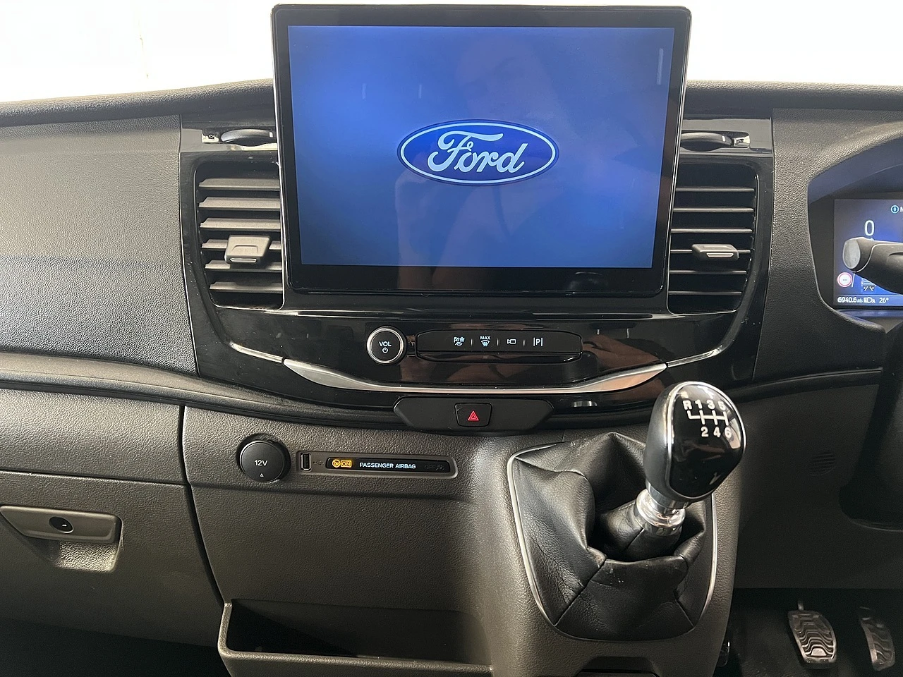 2025 Ford Transit High Roof Panel Van — cab interior