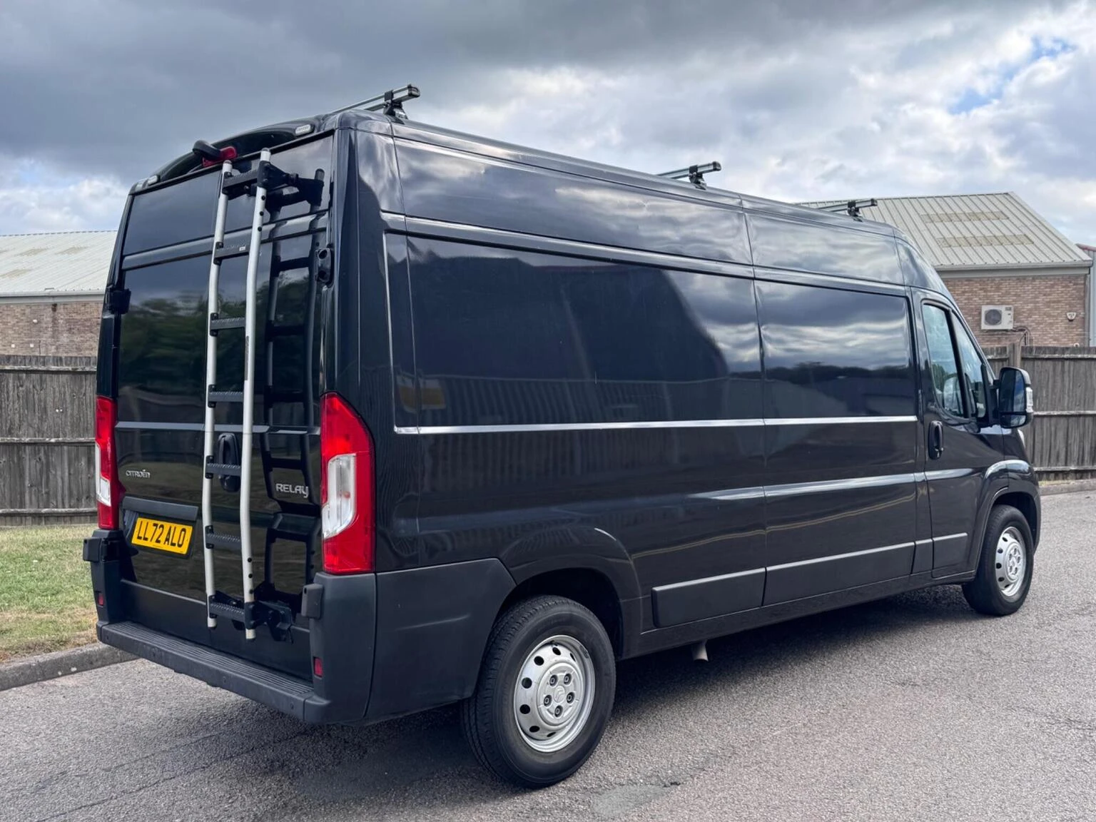 2022 Citroen Relay High Roof Panel Van — rear three-quarter view