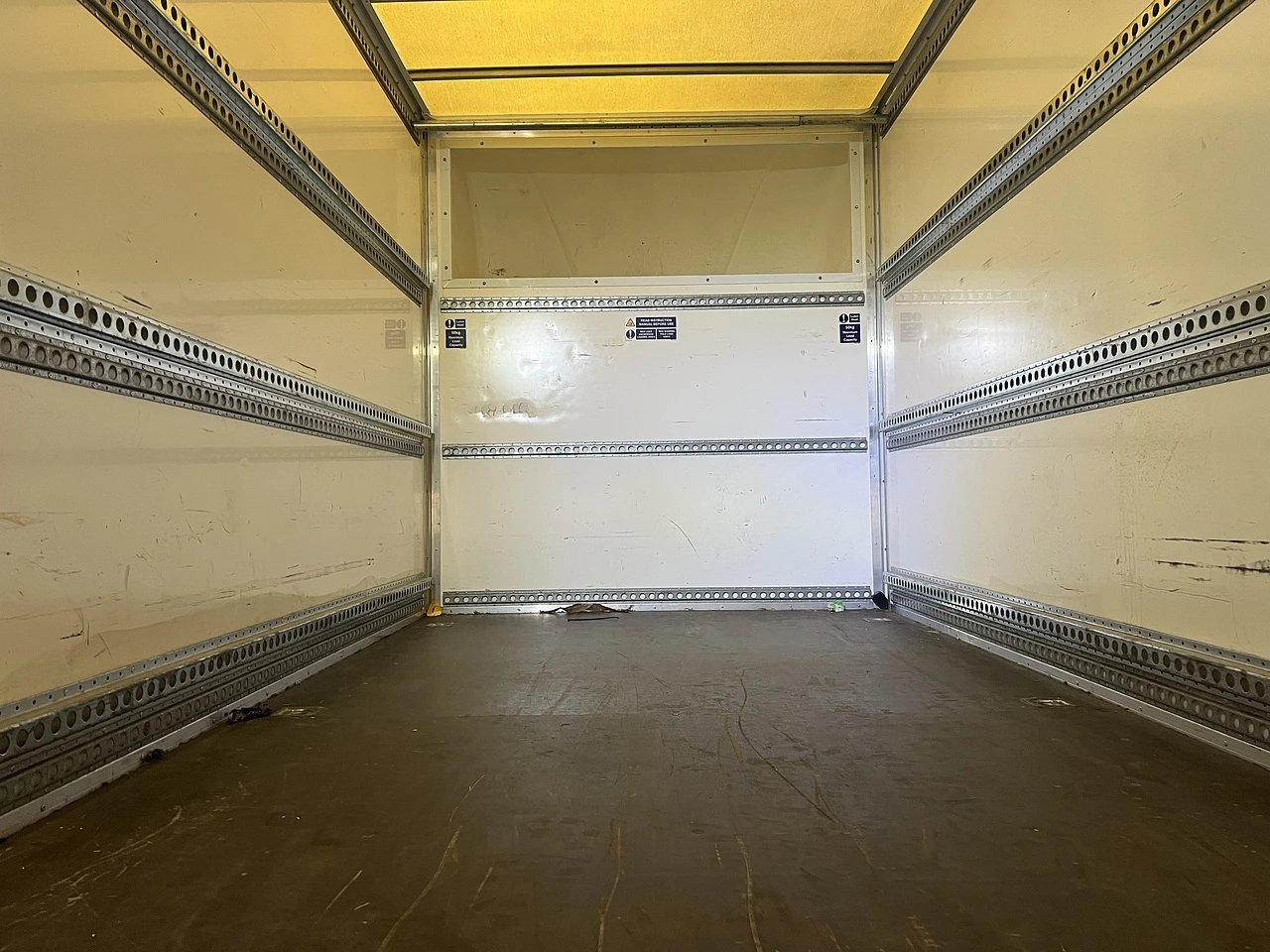 2022 Ford Transit Luton Box Van — cab interior