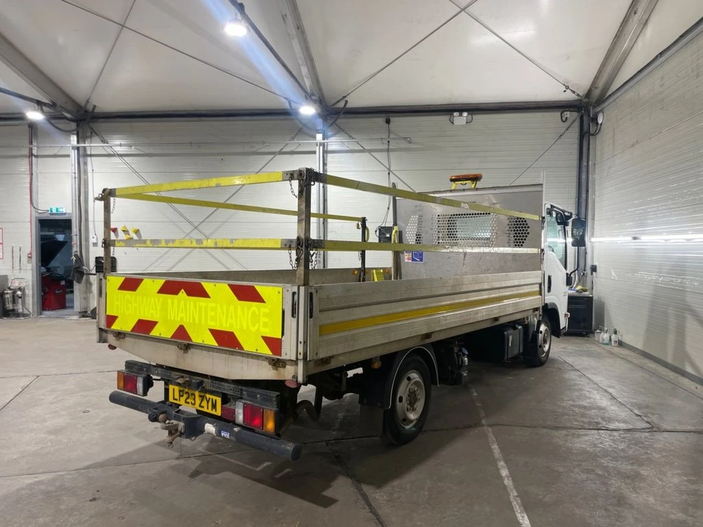 2023 Isuzu Grafter Dropside Van — rear three-quarter view