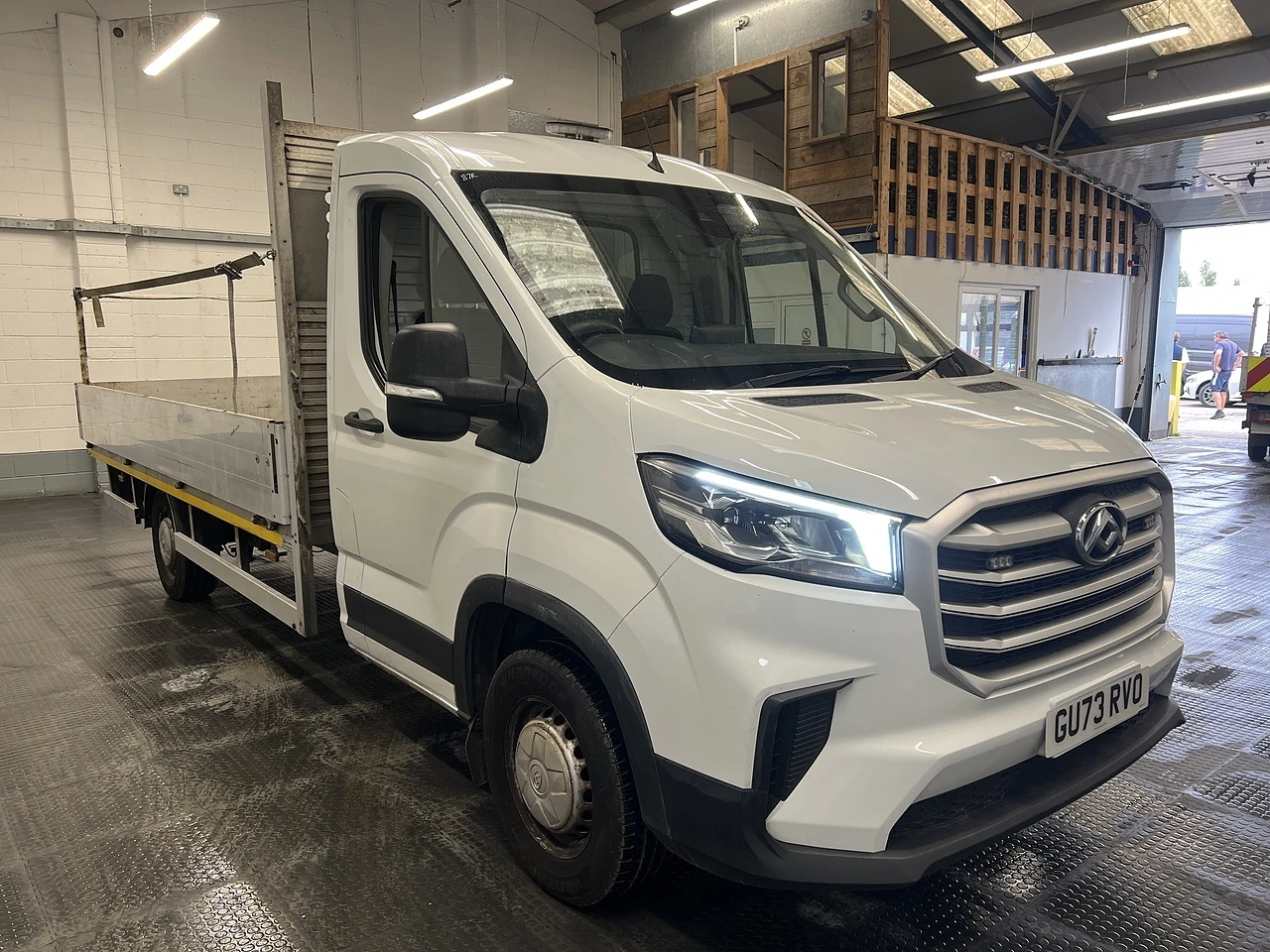 2023 Maxus Deliver 9 Dropside Van — front three-quarter view
