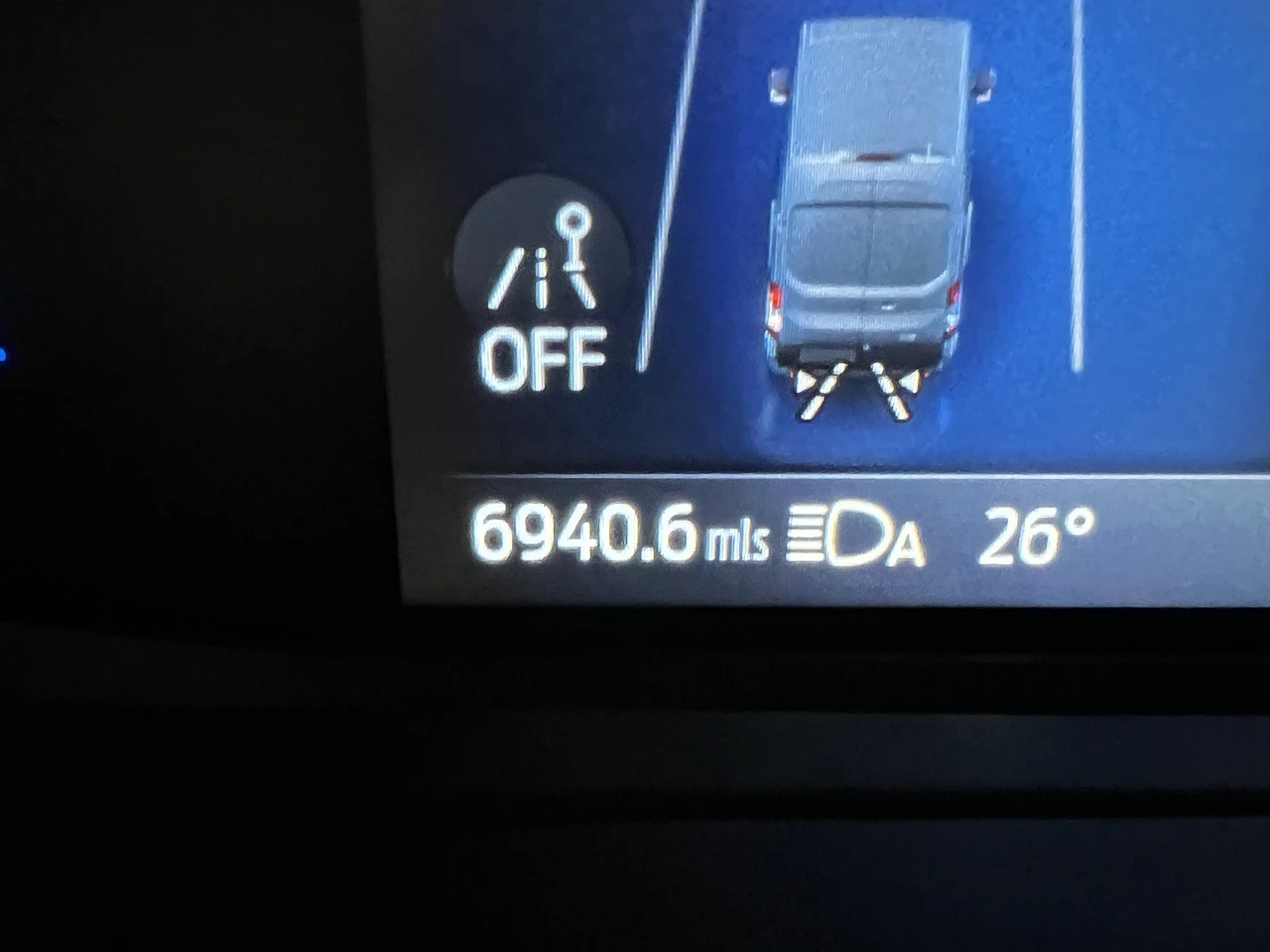 2025 Ford Transit High Roof Panel Van — cab interior