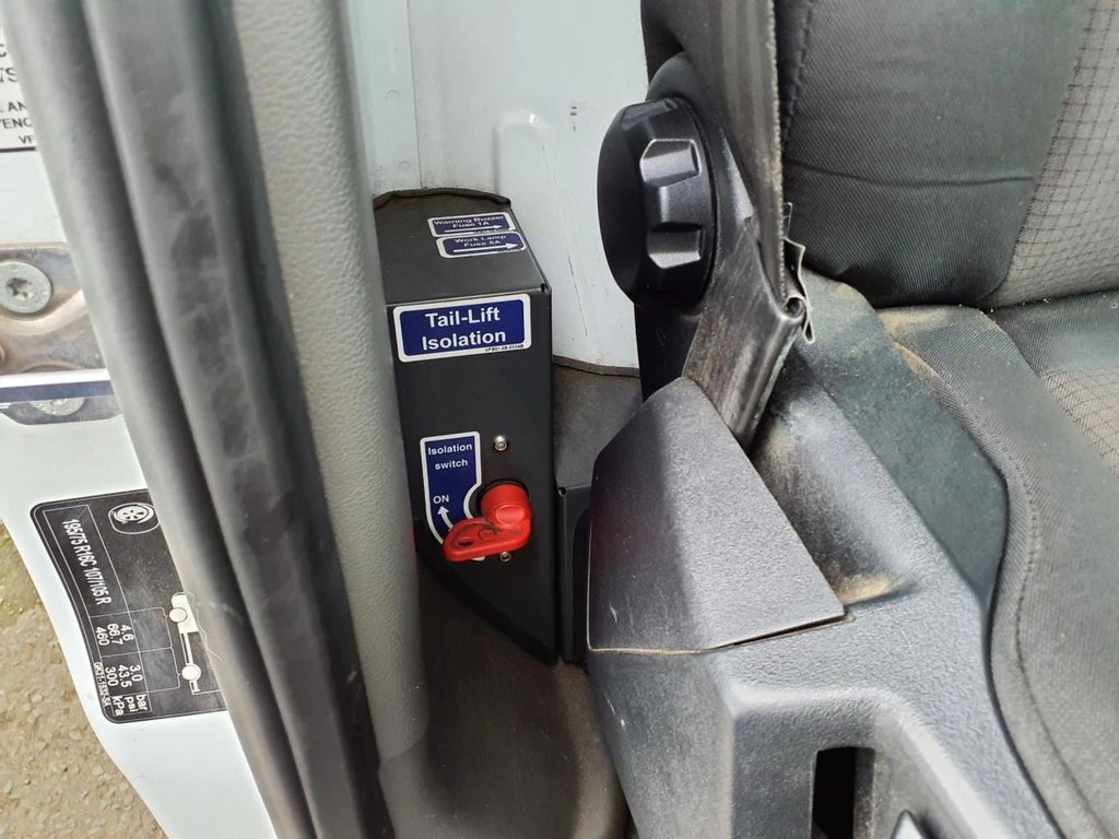 2022 Ford Transit Luton Box Van — cab interior
