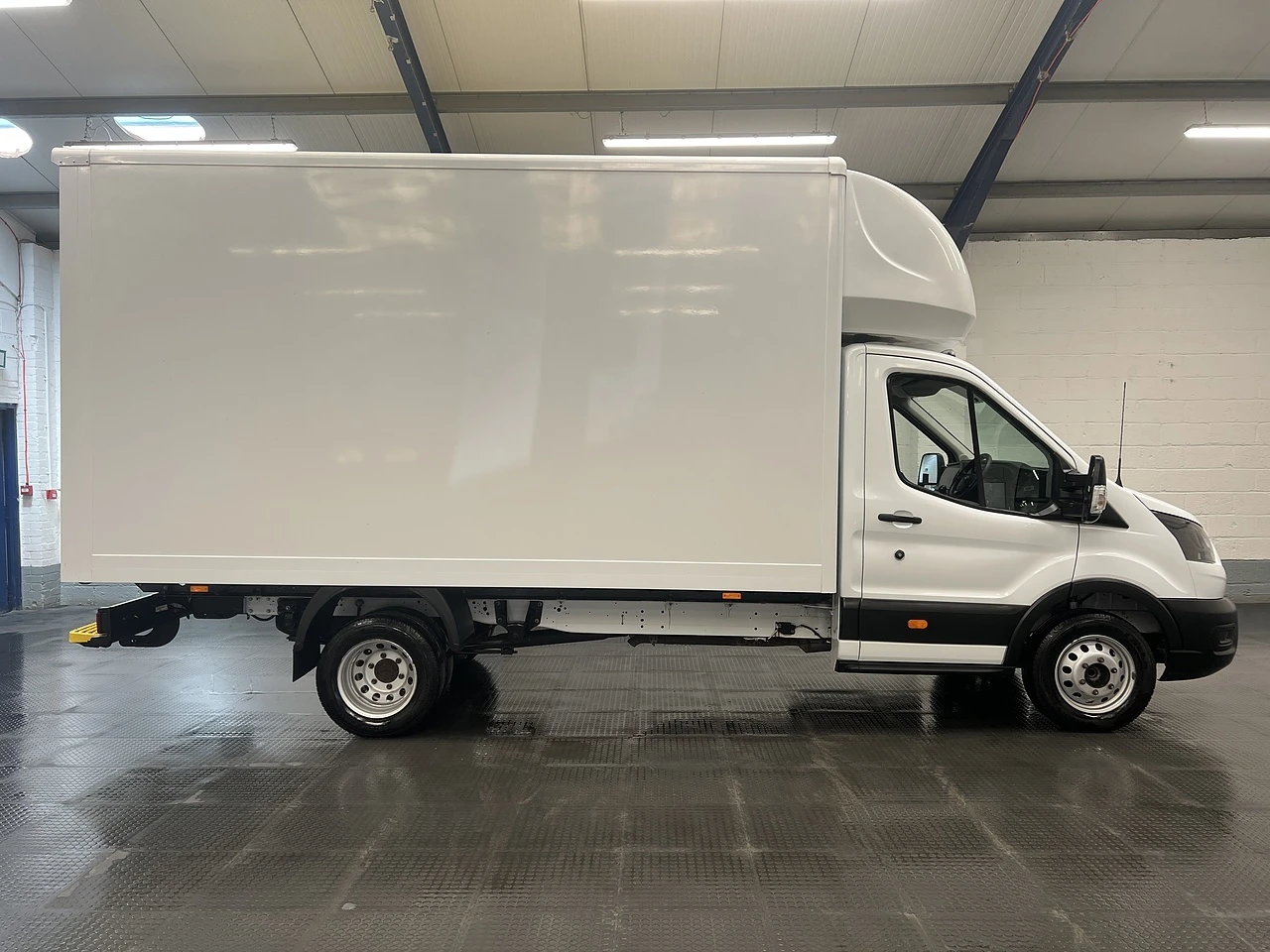 2023 Ford Transit Luton Box Van — side view