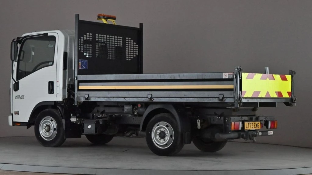 2023 Isuzu Grafter Tipper Van — rear three-quarter view