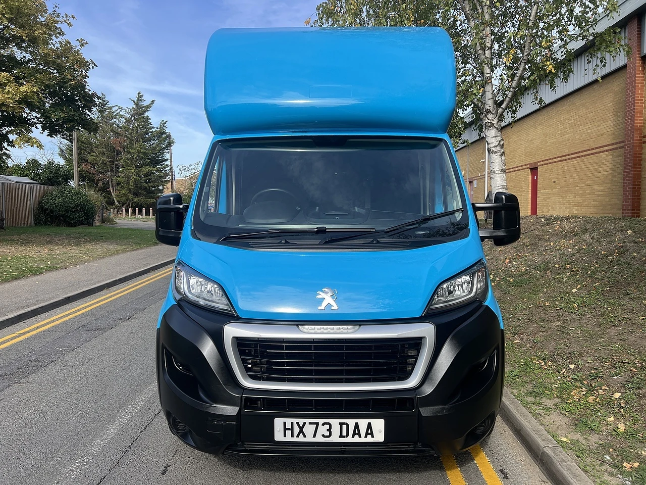 2023 Peugeot Boxer Luton Box Van — front view
