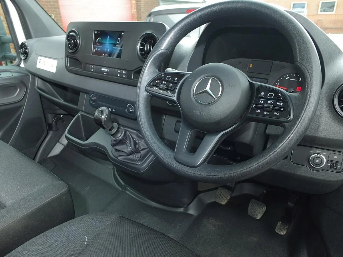 2023 Mercedes-Benz Sprinter CurtainSider Van — cab interior