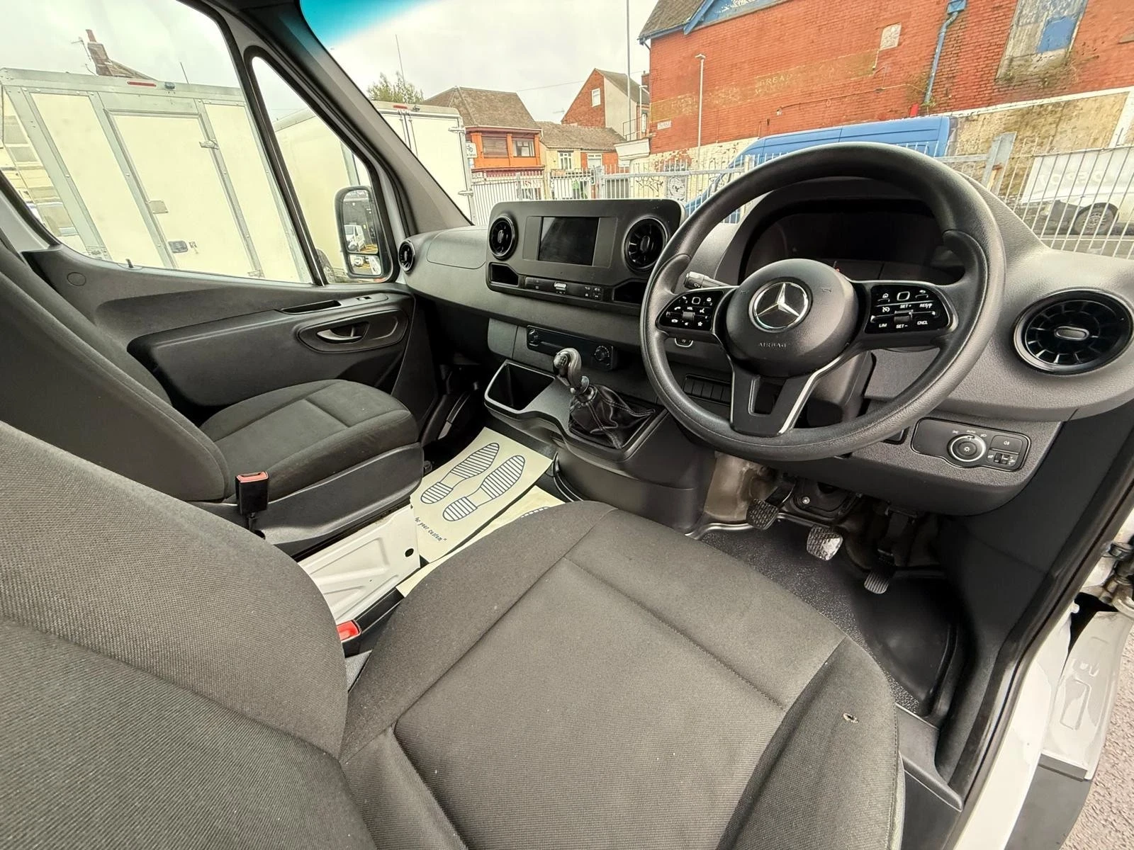 2021 Mercedes-Benz Sprinter Luton Low Loader Van — cab interior