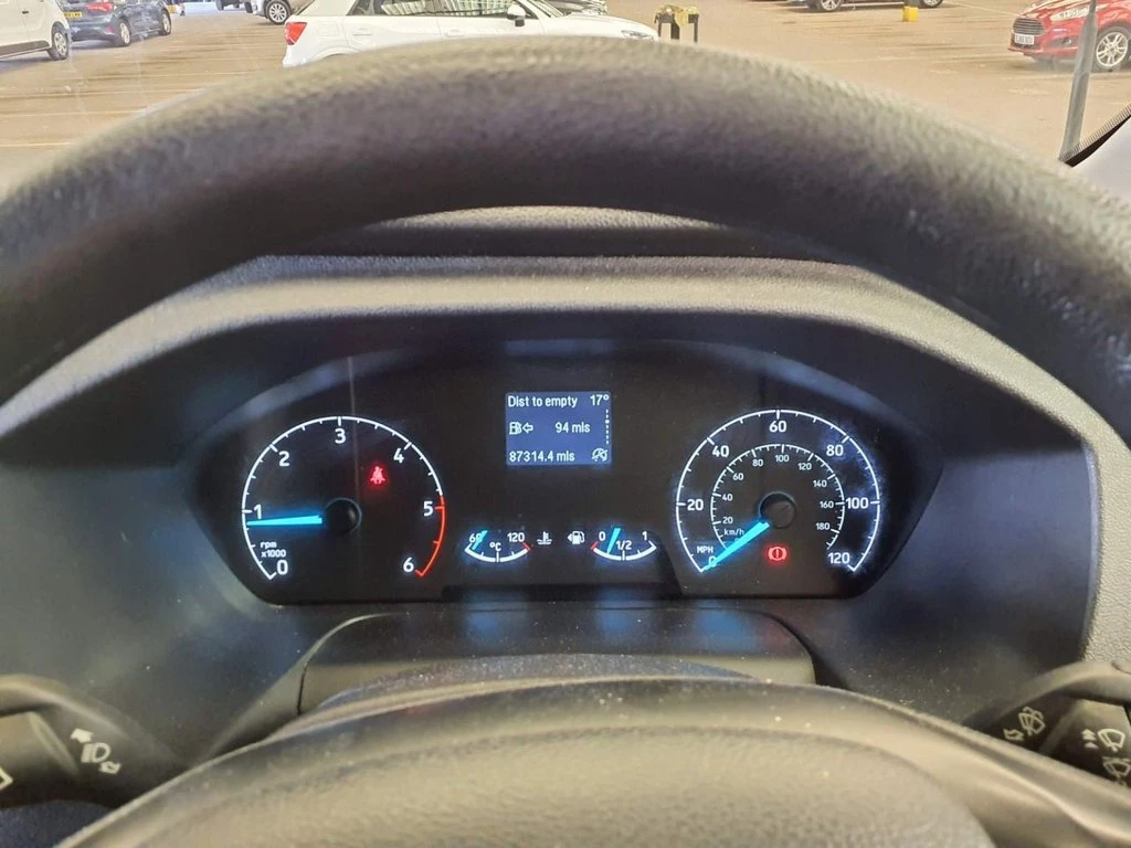 2022 Ford Transit Luton Box Van — cab interior