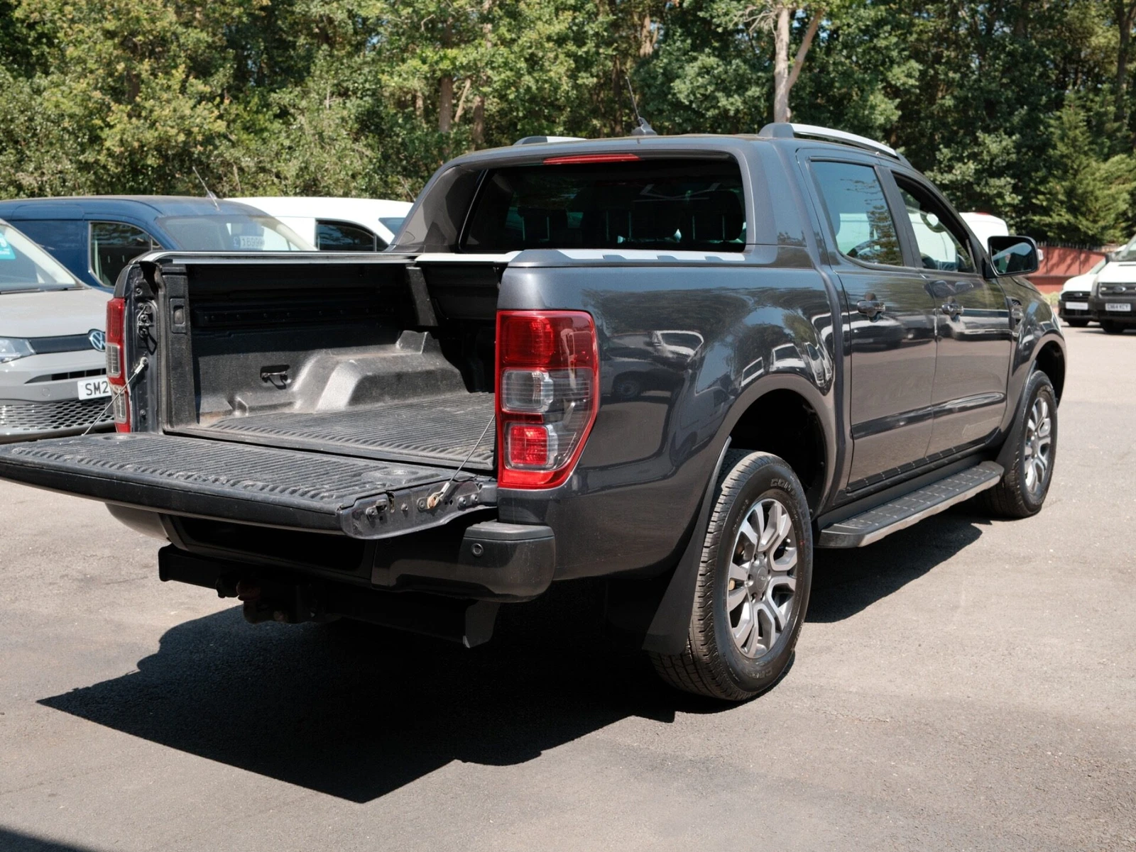 2022 Ford Ranger PickUp Van — rear three-quarter view