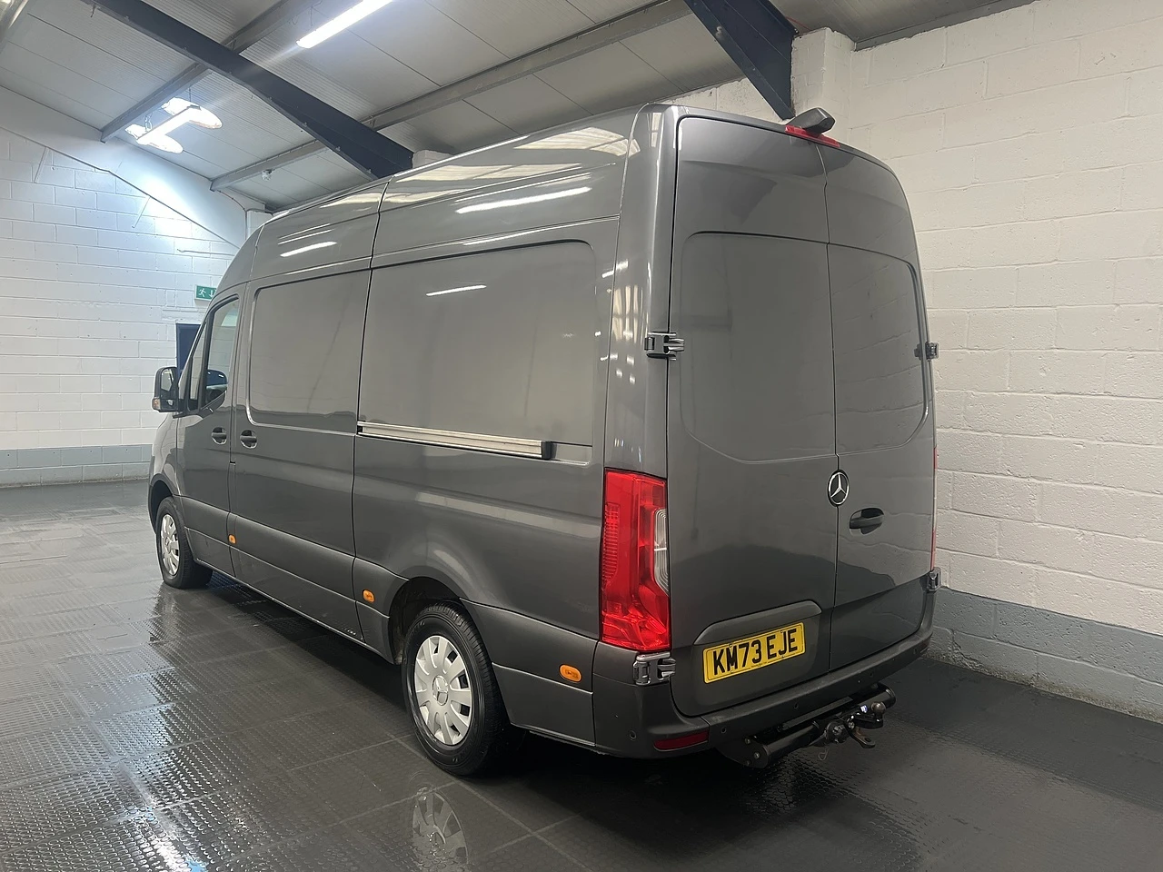 2023 Mercedes-Benz Sprinter High Roof Panel Van — rear three-quarter view