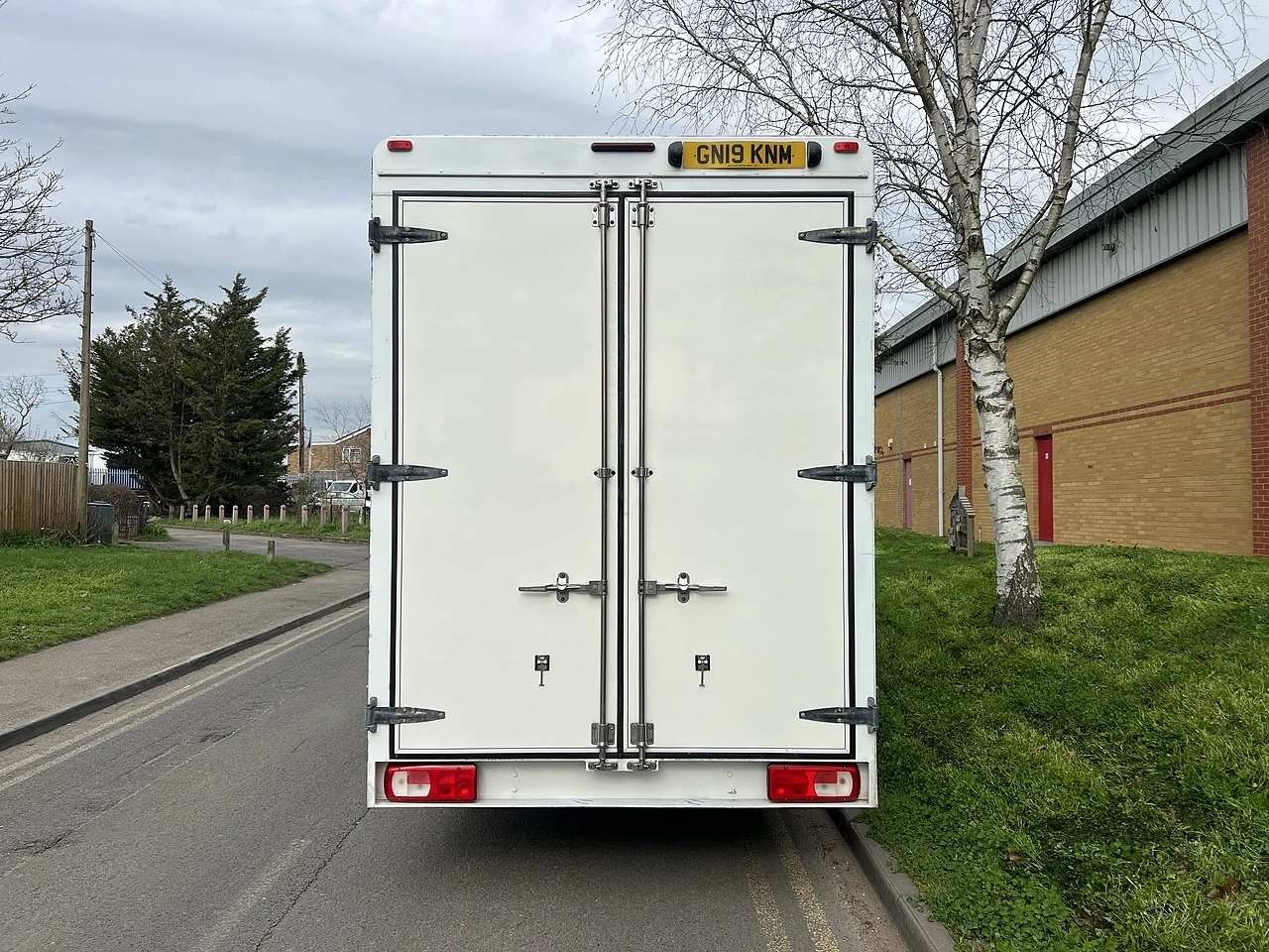 2019 Volkswagen Crafter Luton Low Loader Van — rear view