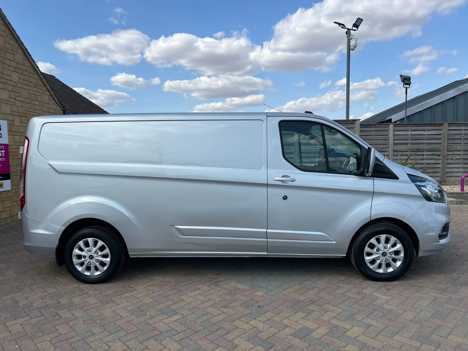 2020 Ford Transit Custom Panel Van — side view