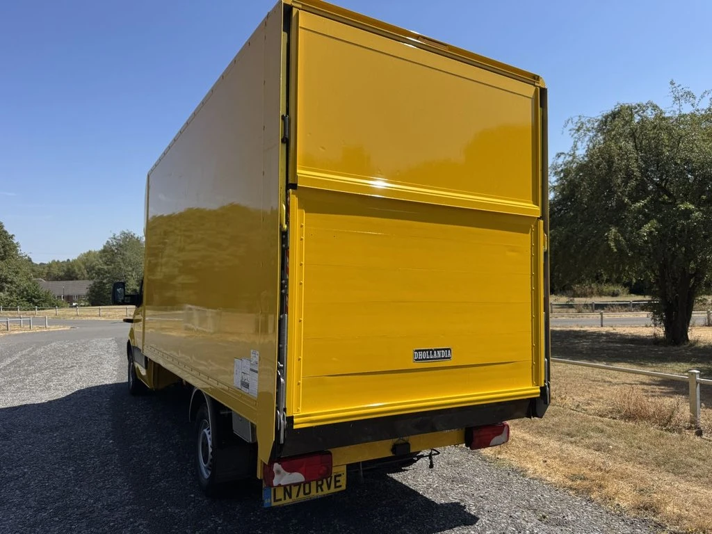 2020 Mercedes-Benz Sprinter Luton Box Van — rear three-quarter view