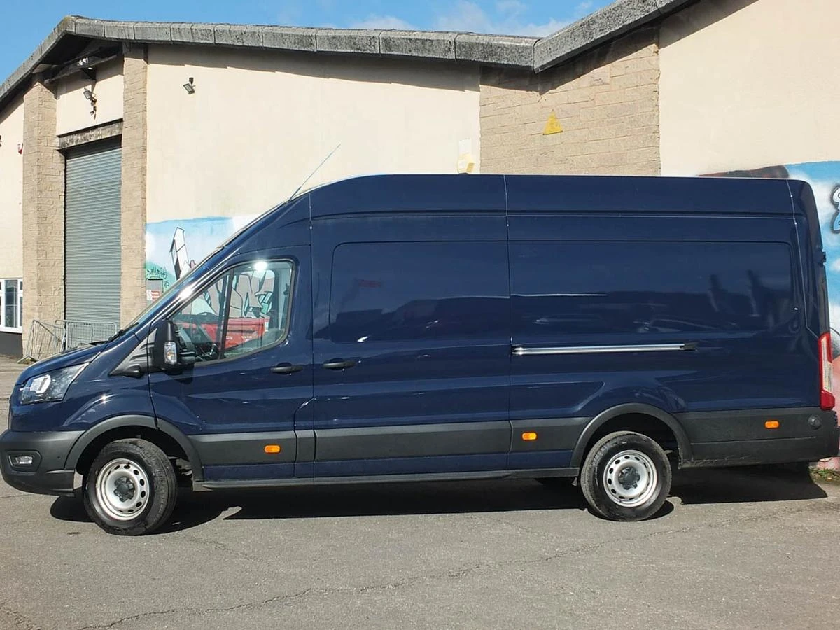2025 Ford Transit High Roof Panel Van — side view