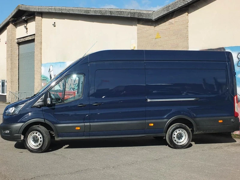 2025 Ford Transit High Roof Panel Van — side view