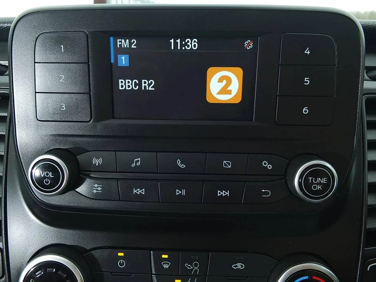 2022 Ford Transit Luton Box Van — cab interior