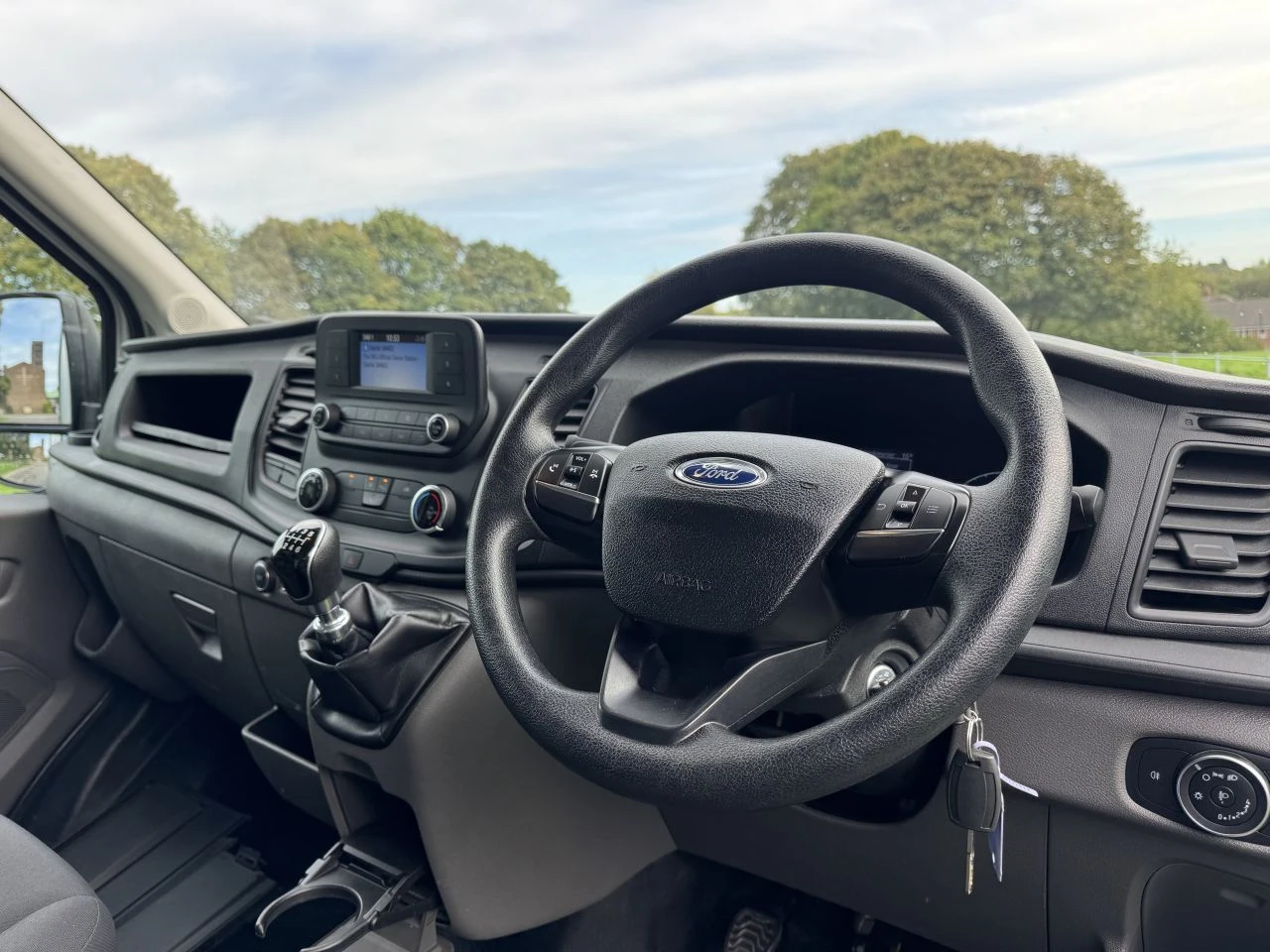2020 Ford Transit CurtainSider Van — cab interior
