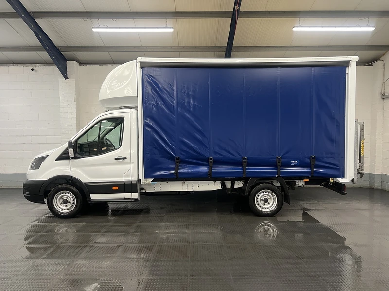 2022 Ford Transit CurtainSider Van — side view