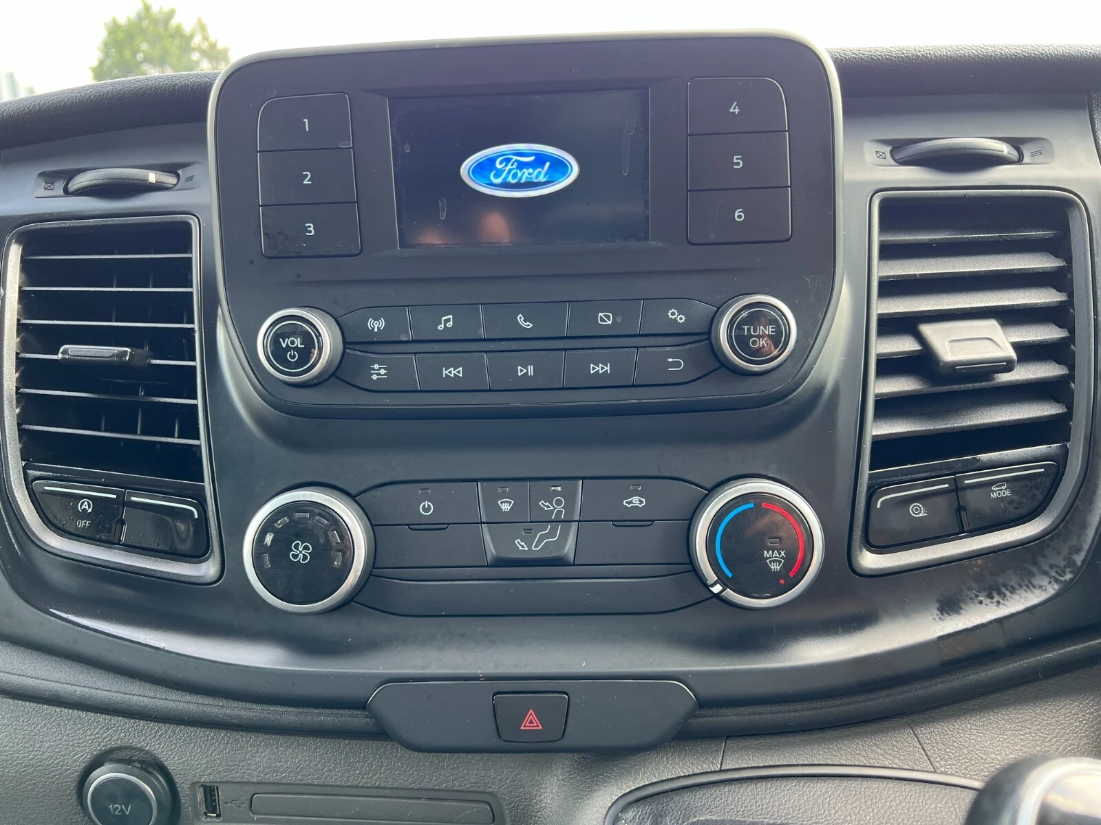 2021 Ford Transit Tipper Van — cab interior