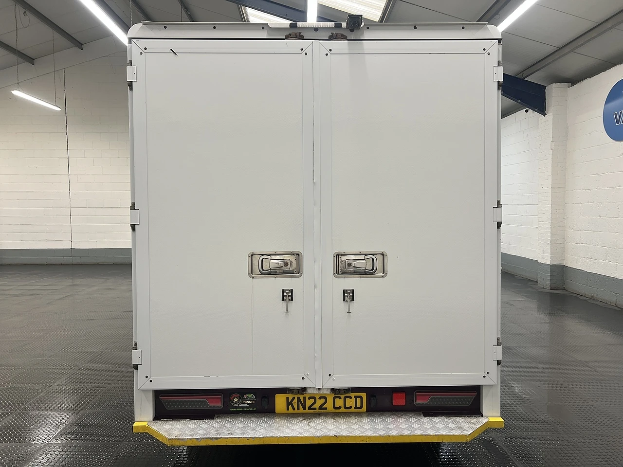 2022 Vauxhall Movano Luton Low Loader Van — rear view