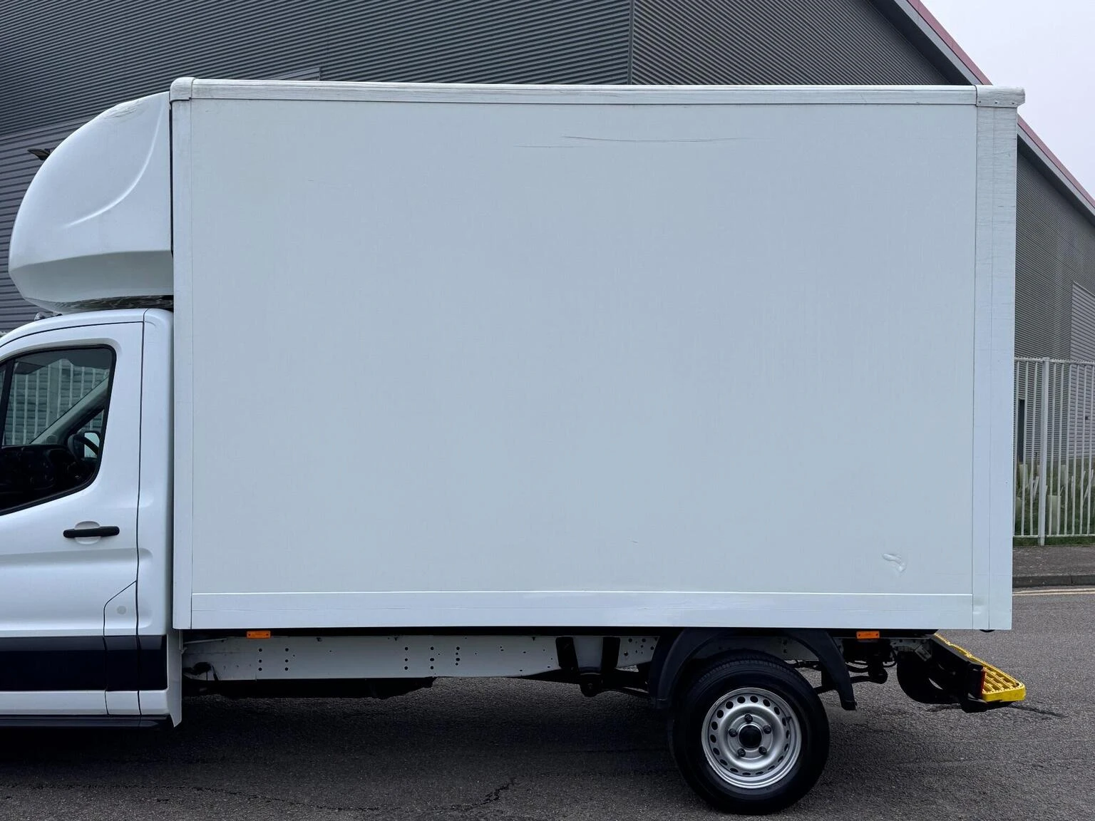 2023 Ford Transit Luton Box Van — side view