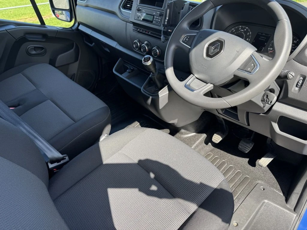 2024 Renault Master Dropside Van — cab interior