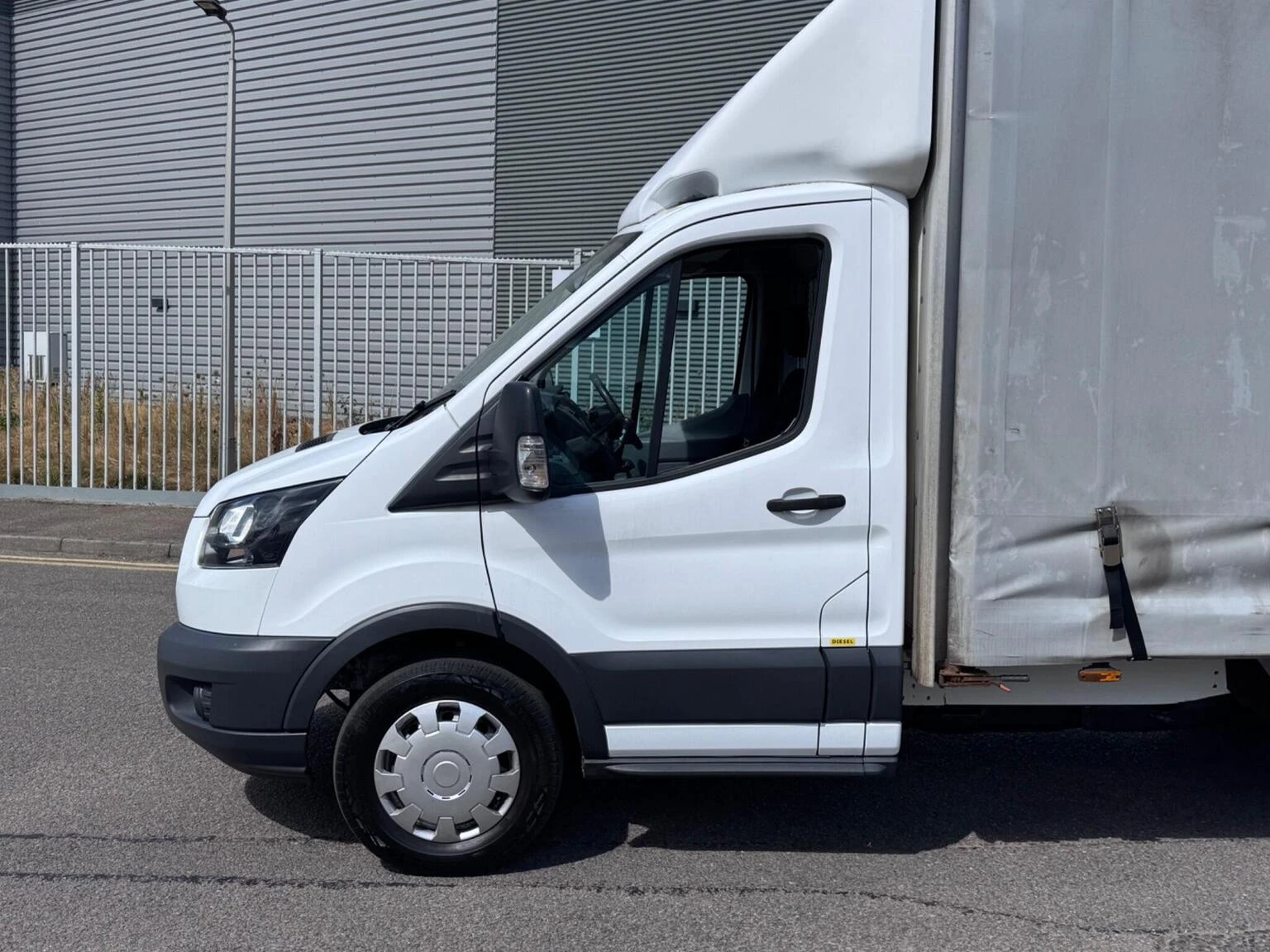 2018 Ford Transit CurtainSider Van — side view