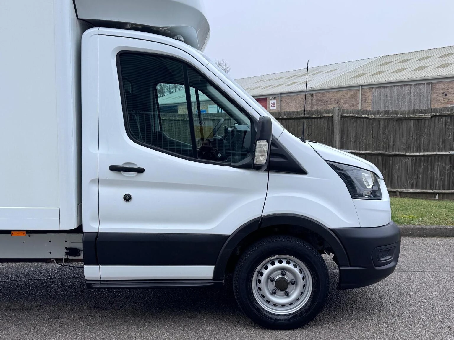 2023 Ford Transit Luton Box Van — side view