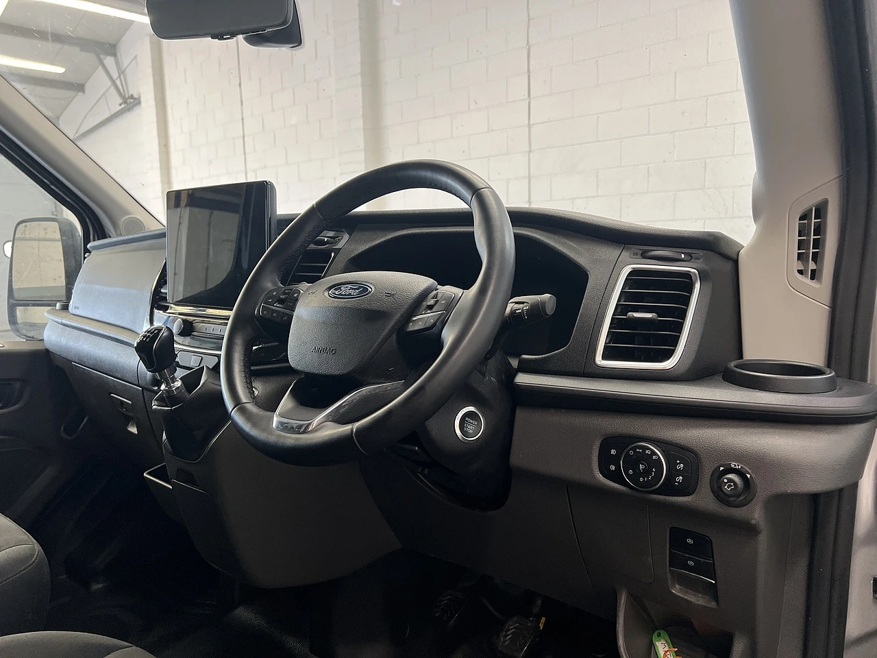 2025 Ford Transit High Roof Panel Van — cab interior