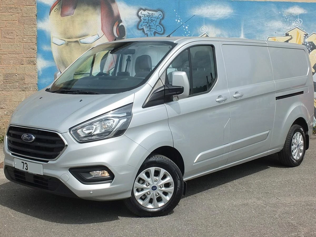 2023 Ford Transit Custom Panel Van — front three-quarter view
