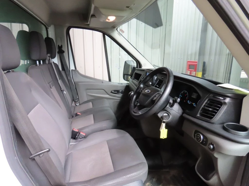 2023 Ford Transit Luton Box Van — cab interior