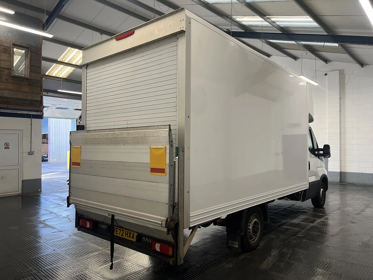 2023 Iveco Daily Luton Box Van — rear three-quarter view