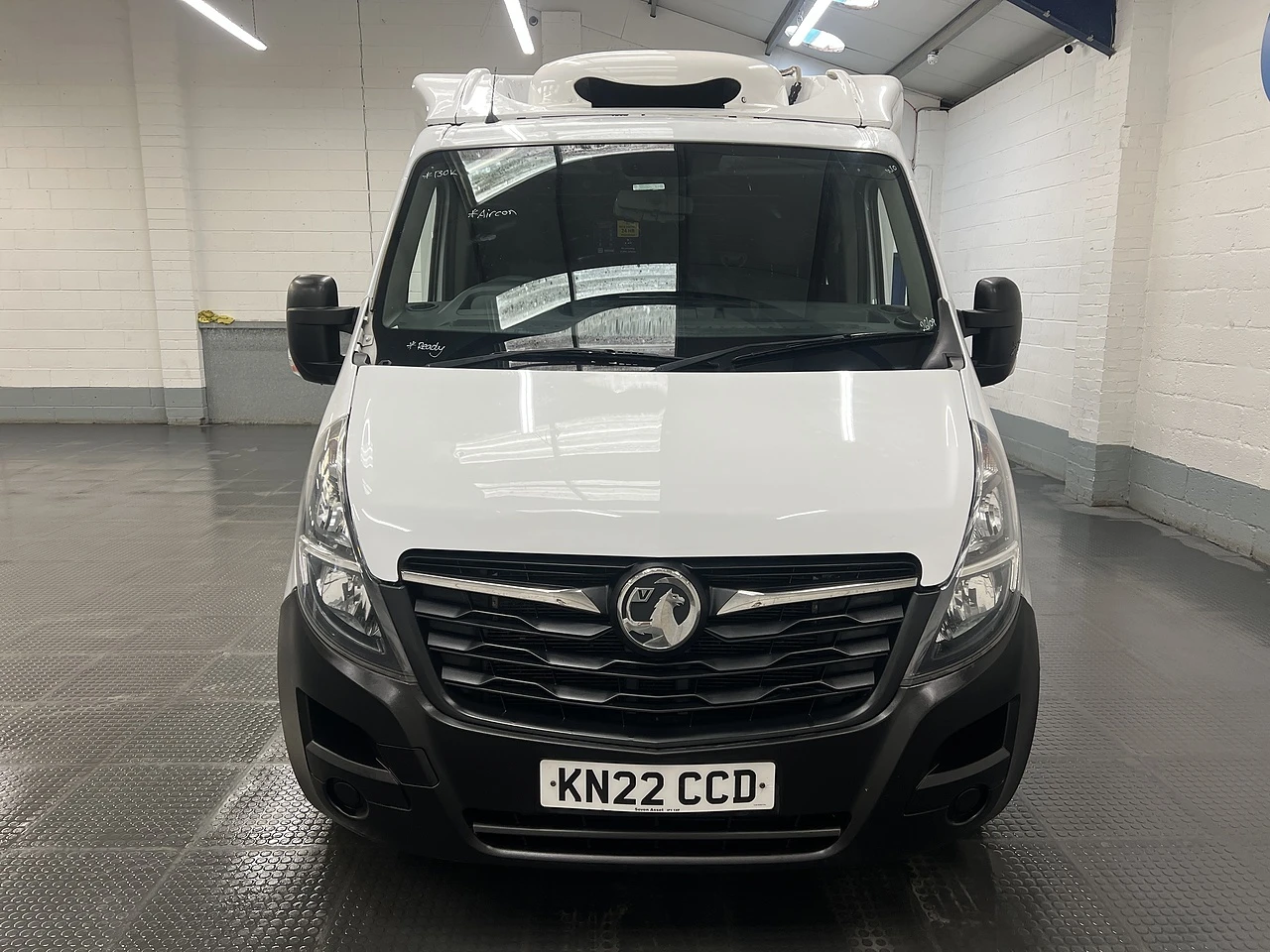 2022 Vauxhall Movano Luton Low Loader Van — front view