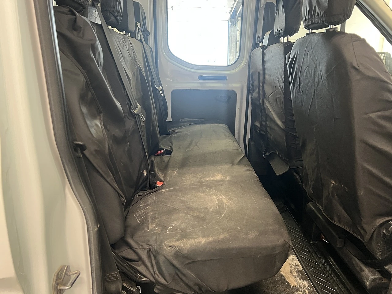 2022 Ford Transit Double Cab Tipper Van — cab interior