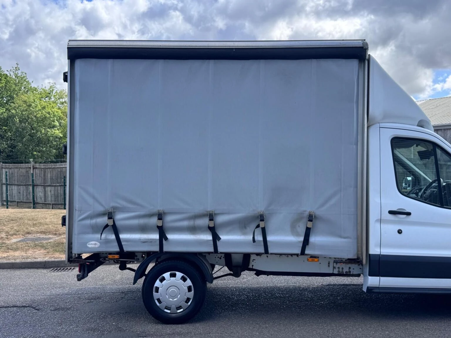 2018 Ford Transit CurtainSider Van — side view
