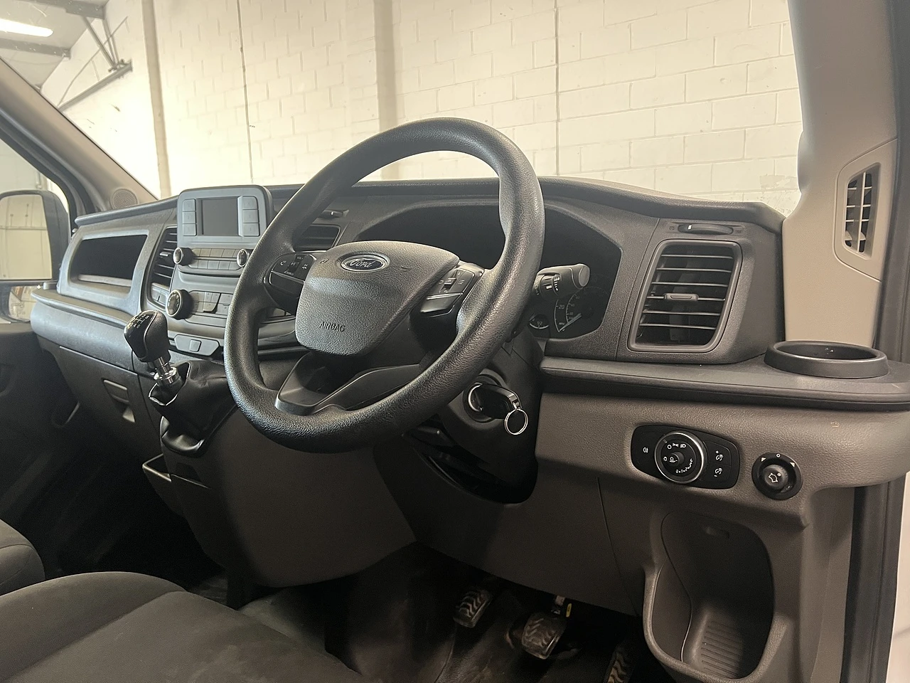 2022 Ford Transit Luton Box Van — cab interior