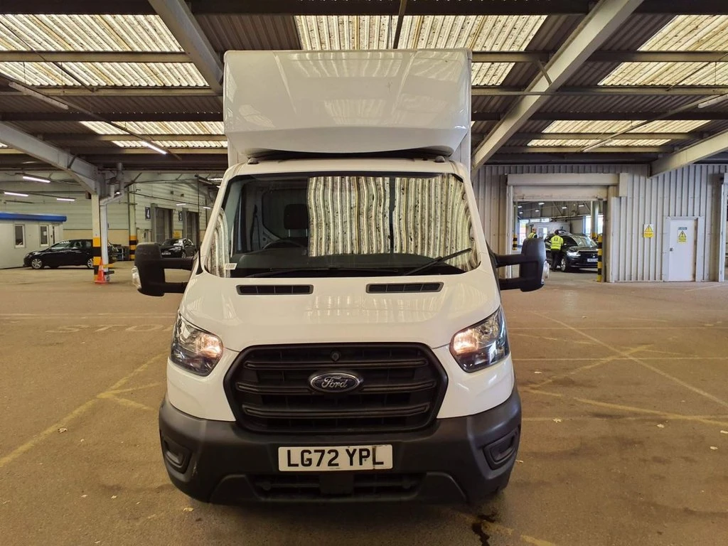 2022 Ford Transit Luton Box Van — front view