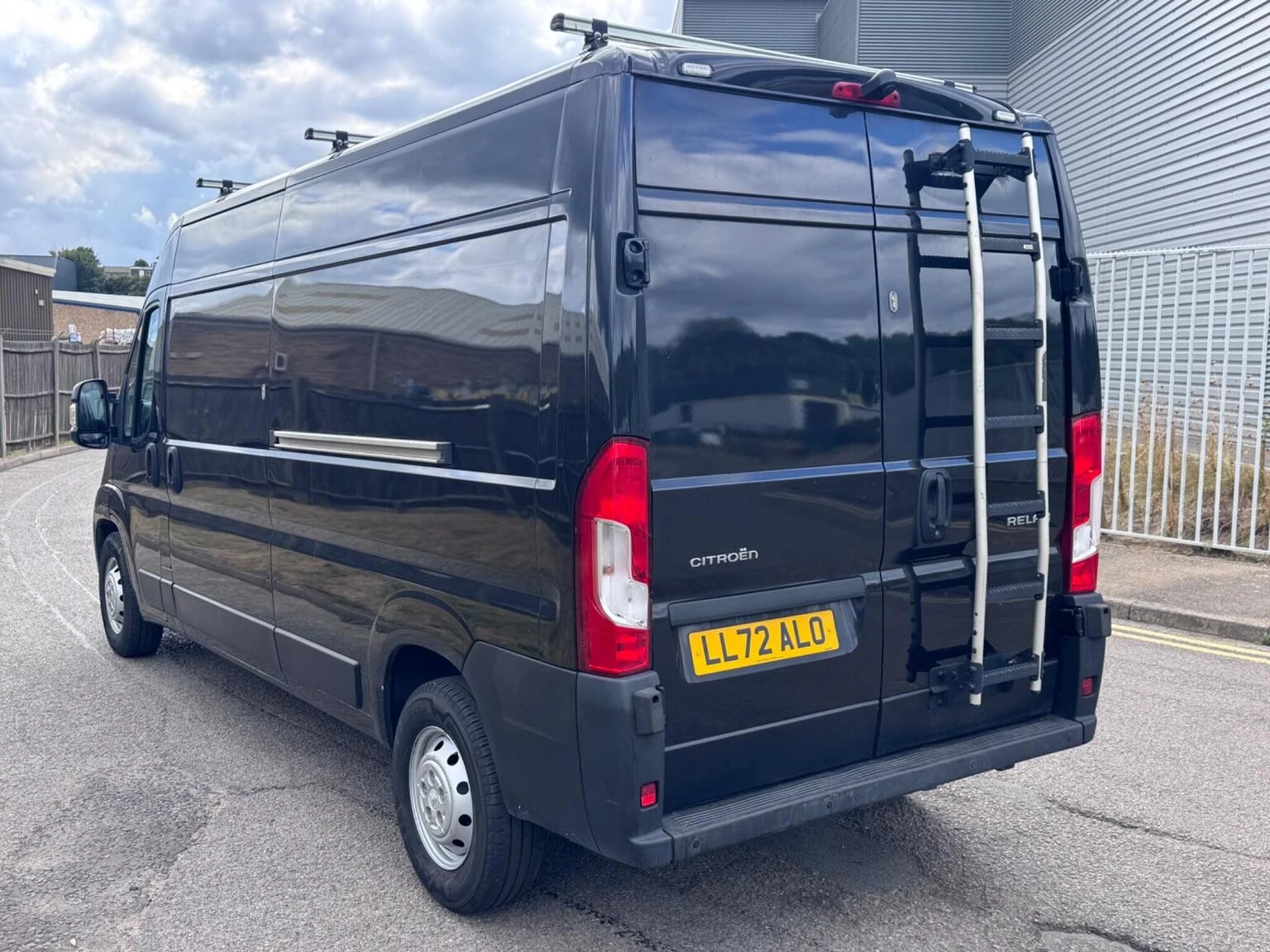 2022 Citroen Relay High Roof Panel Van — rear three-quarter view