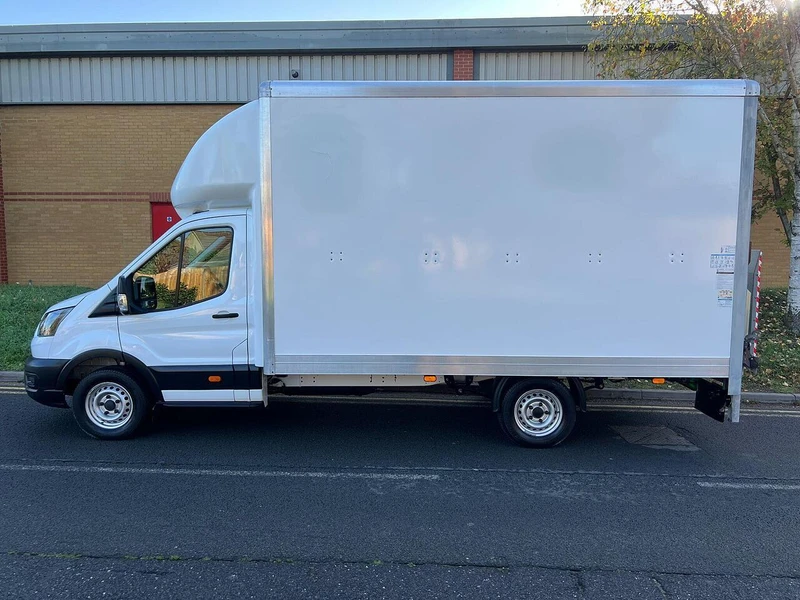 2022 Ford Transit Luton Box Van — side view