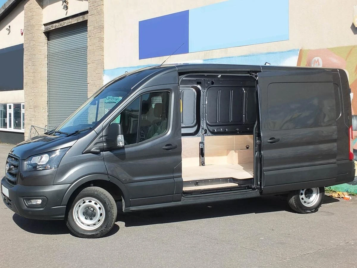 2024 Ford Transit Panel Van — front three-quarter view