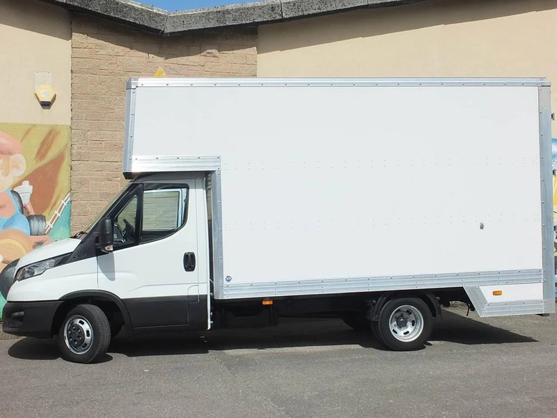 2025 Iveco Daily Luton Low Loader Van — side view