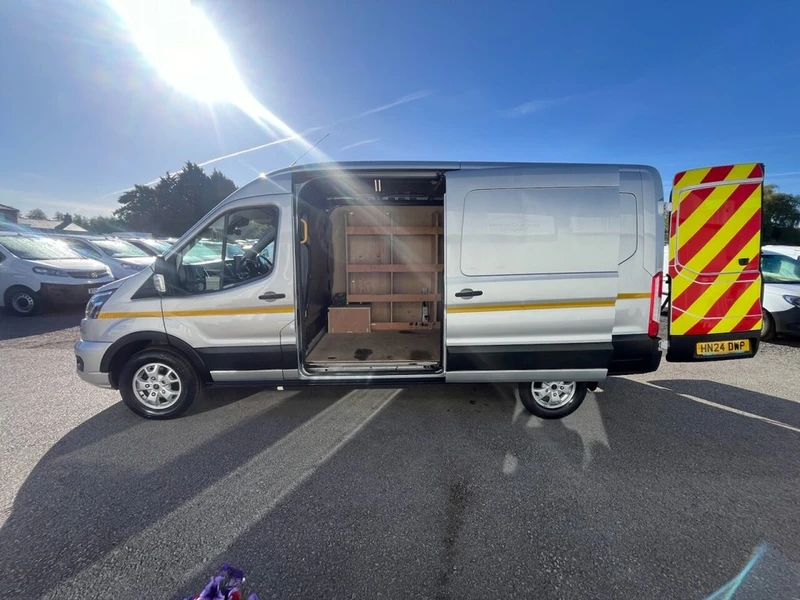 2024 Ford Transit High Roof Panel Van — side view